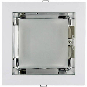  Cleïa recessed spotlight with double E27 base and reflector