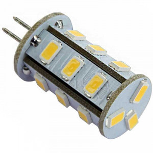 G4 base bulb - 12 volts 18 LED type SMD 5730