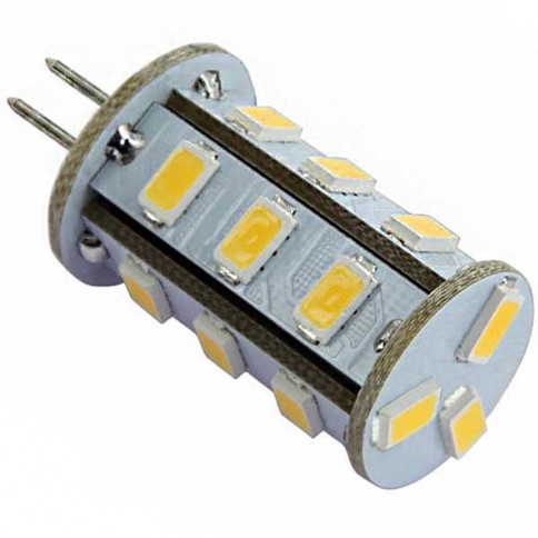 Ampoule à culot G4 - 12 volts 18 LED type SMD 5730