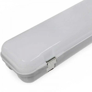 Niha LED waterproof luminaire 40 watts 1.2m white opal diffuser