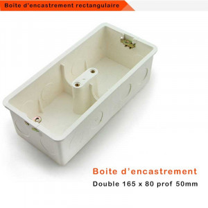 Large rectangular universal back box