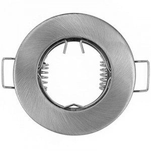 Frontleaf Semiram silver recessed spotlights to MR11 standard