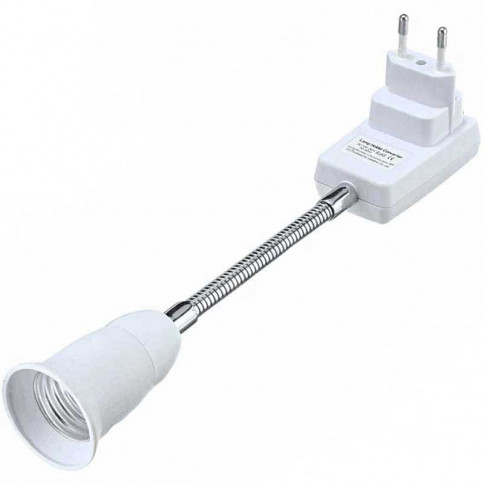 Support ampoule orientable sur prise au format E27 - 500mm