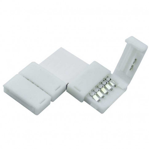  Clips-connect 90° box for 12mm LED strips - 5-track circuit board with 1.8mm centre-to-centre spacing