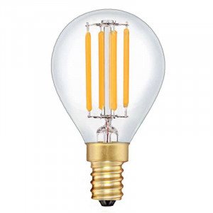 Ampoule sphérique Filament LED 4 watts culot E14