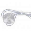 230 volt power cord with foot switch + transparent plug