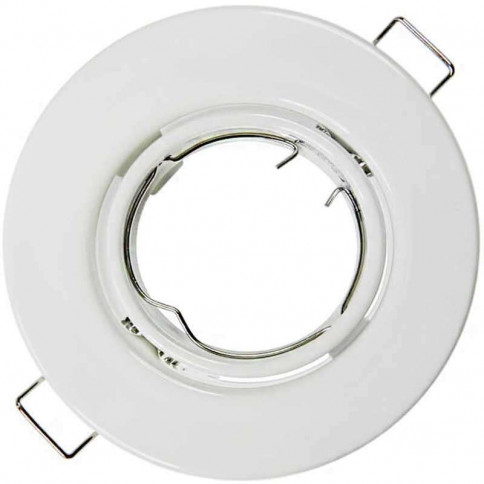 Frontleaf Semiram white recessed spotlights to MR11 standard