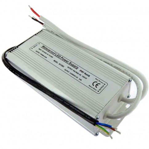 Alimentation LED transformateur 12 volts - 60 watts IP67 double sortie de 30 watts