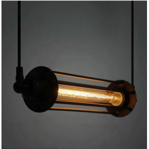 Horizontal luminaire for vintage T30 filament lamp