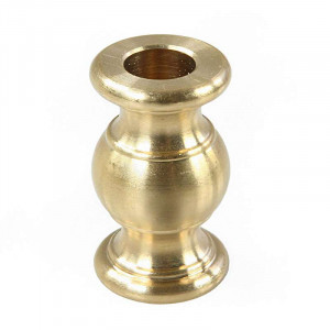 Smooth brass sleeve for M10 threaded pipes