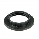 Black plastic ring for E14 lampholder