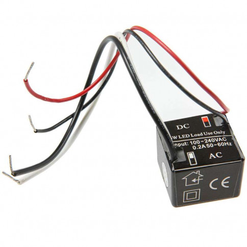 LED power supply mini cube transformer 6 watts 12 Volts