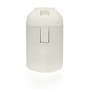  Socket with E27 base in smooth plastic for bulb