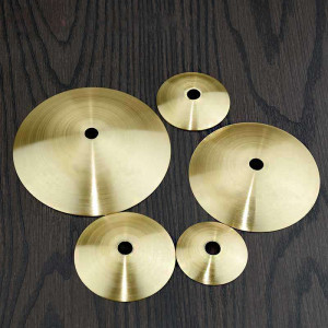 Rounded brass washer, thickness 1mm, diameter 51-155mm