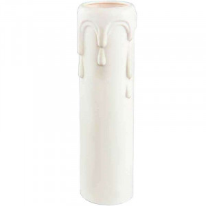 Dummy candle for white chandelier D27