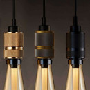  E27 Classic Club brass lampholder for Edison-style lamp