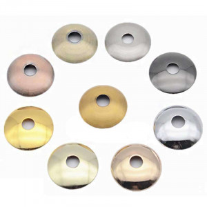 Convex washer Ø 80mm colour for luminaire / M10 threaded lamp socket