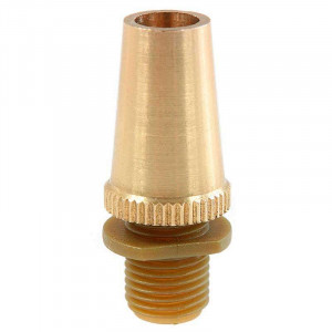 M10 thread brass electrical cable clamp.