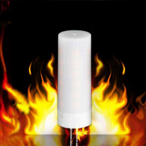 G4 LED bulb with flamboyant effect