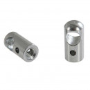  Electrical cable terminal on tensioned cable