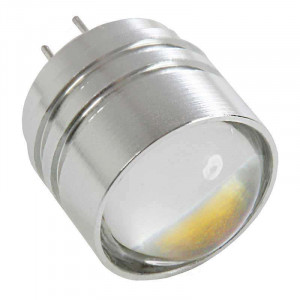 LED bulb with G4 base - LED COB with spherical lens