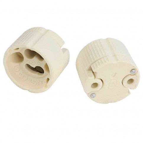 GU10 cap with autogrip connection on bare wire