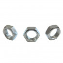 Low zinc-plated nut for M14 tube, 1mm pitch, 7mm thick