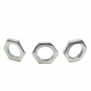 Low zinc-plated nut for M16 tube, 1.5 mm pitch, 4 mm thick