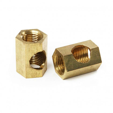 Reduced brass hexagon socket M12 to M10