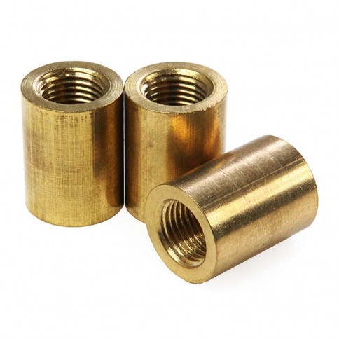 brass threaded ring for M10 15mm diameter tube