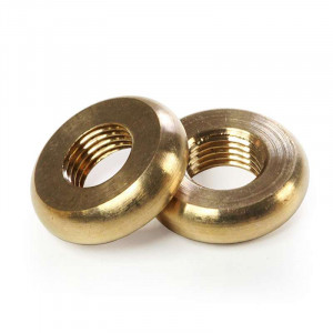Brass ring - nut diameter 20.5mm thickness 6mm