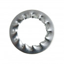  Zinc-plated serrated washer for M14 threaded tube