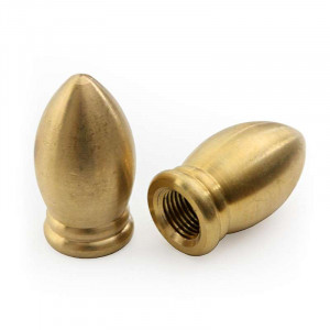 M10 ogive diameter 18mm tapped brass tip