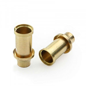Mini G4 Holder in machined solid brass for G4 lamp - M6 threaded