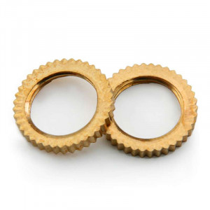 Brass lock washer for M10 threaded tube