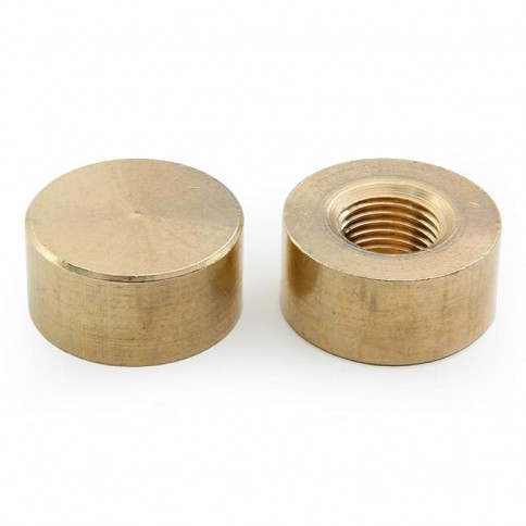 Bouchon en laiton cylindrique diamètre 20mm