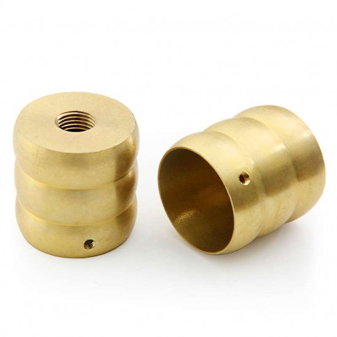 Bobèche - Ø 26mm brass cup socket