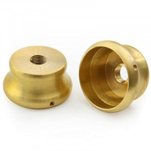 Bobèche - Ø 33mm brass cup socket
