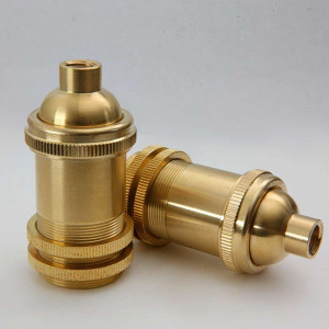 E14 Avicenne brass lampholder