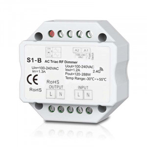Modular 230 volt universal dimmer with 240 watt output