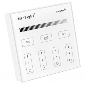 Mini-light-B1 wall-mounted dimmer-controller - RF 2.4GHz