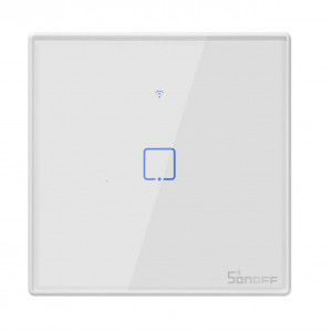Bouton interupteur tactile Sonoff  programmable avec contôle Wifi Smart phone ou tablette