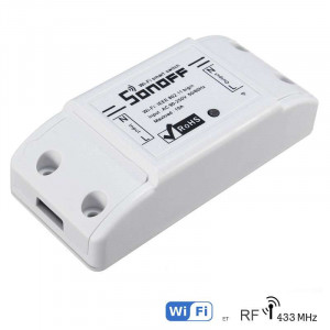 Programmable Sonoff 3-button touch switch with WiFi control for Smart phone or tablet