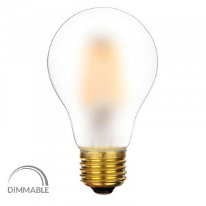 6 watt LED spherical bulb Ø A60 with E27 base - eight LED filaments