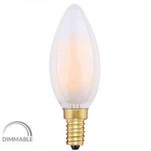 Ampoule flamme à quatre filaments-LED de 4 watts culot E14