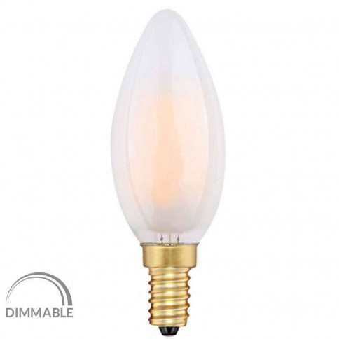 Ampoule flamme à quatre filaments-LED de 4 watts culot E14