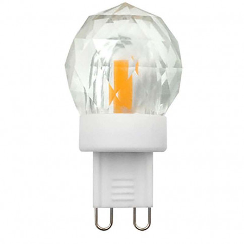 Ampoule LED Globe cristal à culot G9