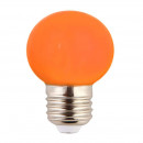 Ampoule LED sphérique G45 à culot E27 couleur d'éclairage orange