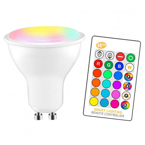 GU10 RGBW LED bulb
