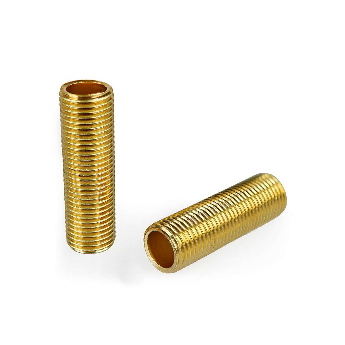 Support Collier De Serrage Laiton M10 - Pour Tubes 15/22/28/35/40mm - Fixation Plomberie/Jardin - Jaune